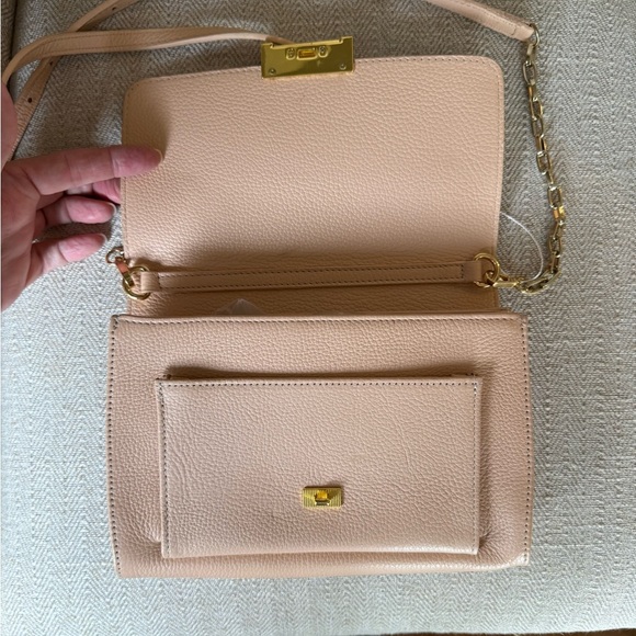 GiGi New York Pink Snake Print Crossbody Bag - Picture 4 of 8